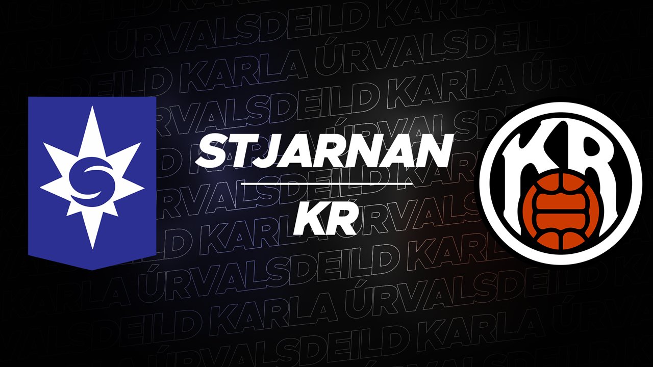 Stjarnan vs KR Reykjavík poster
