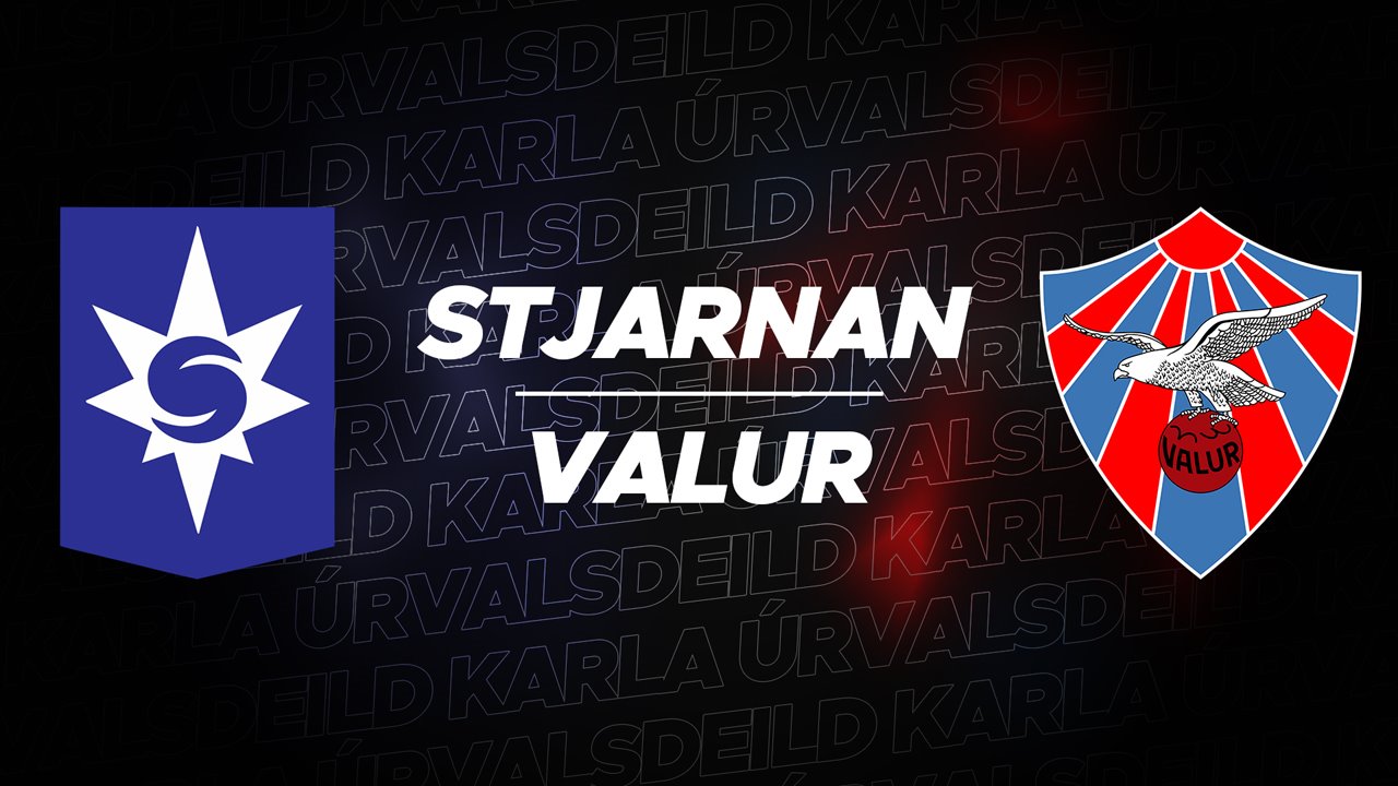 Stjarnan vs Valur poster