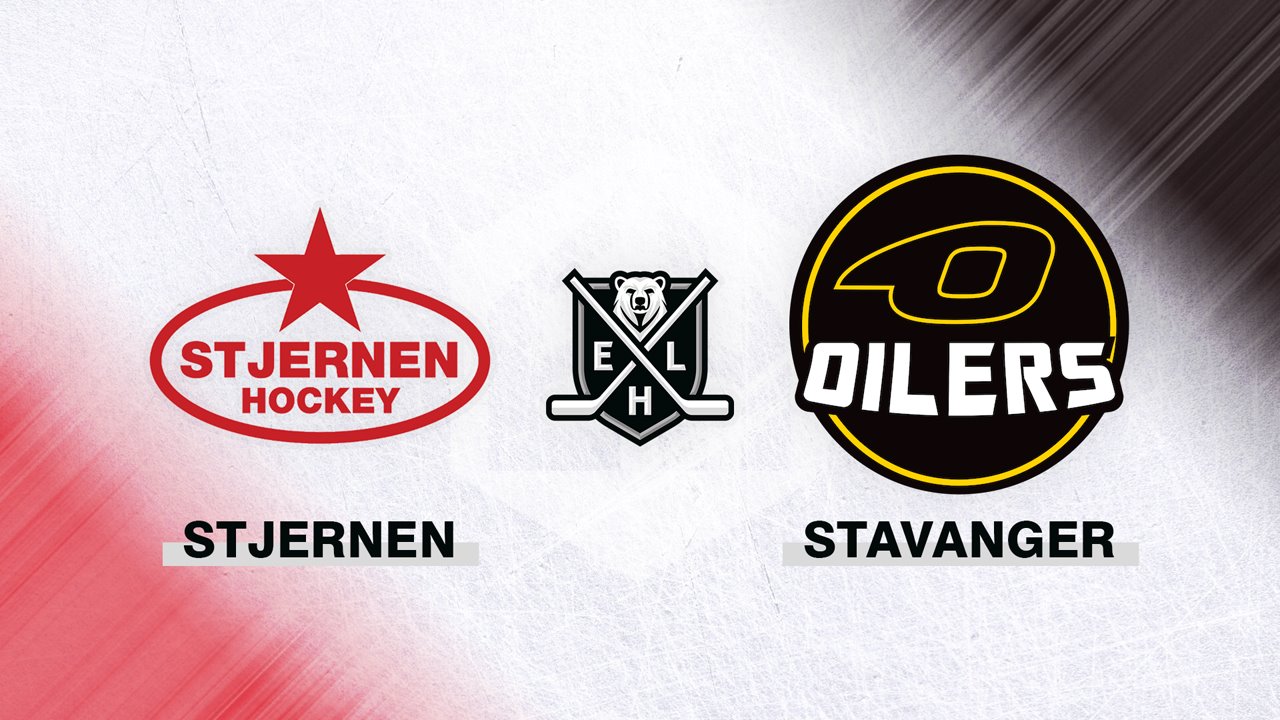Stjernen vs Stavanger Oilers poster