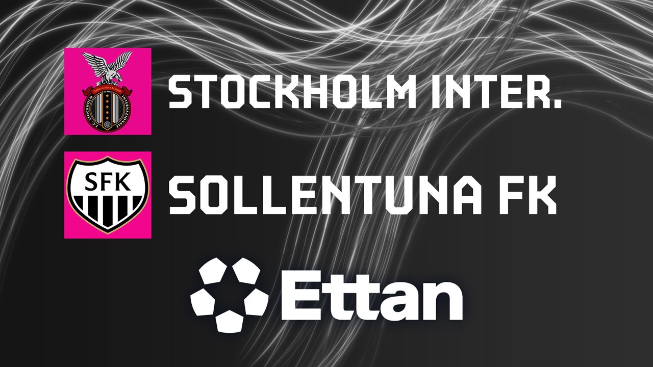 Stockholm Internazionale vs Sollentuna poster