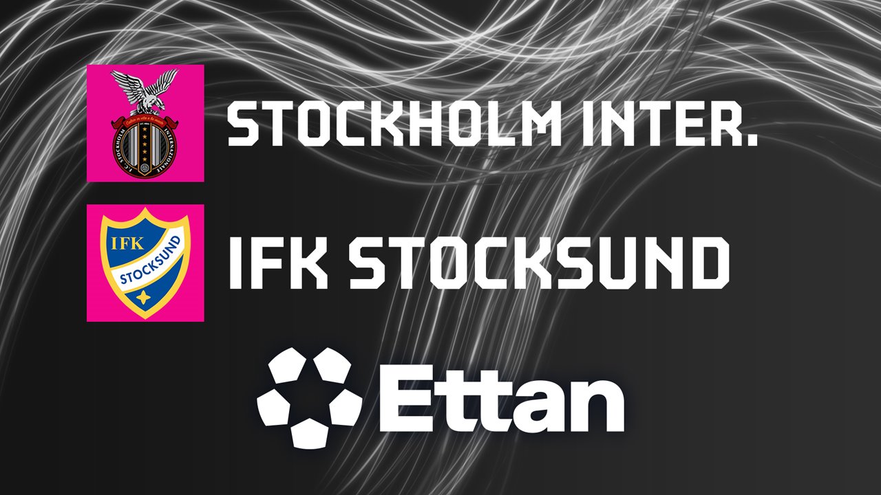 Stockholm Internazionale vs Stocksund poster