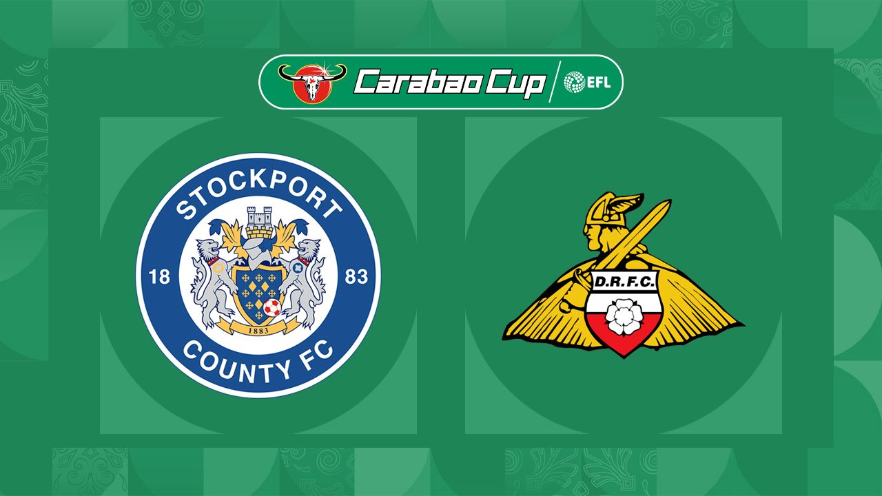 Stockport County vs Doncaster Rovers poster