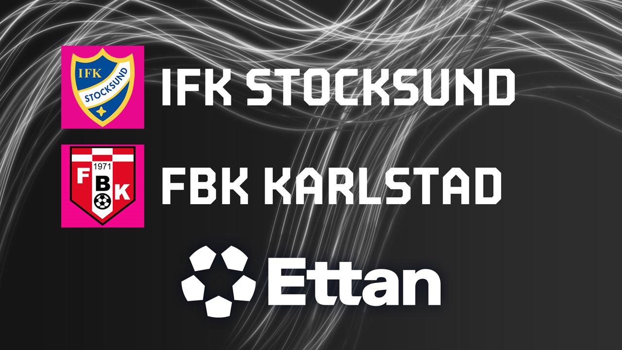 Stocksund vs FBK Karlstad poster