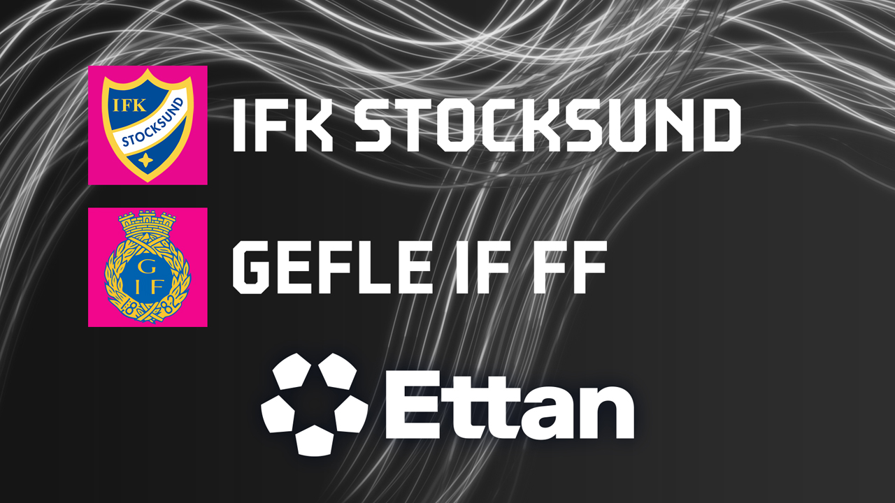 Stocksund vs Gefle poster