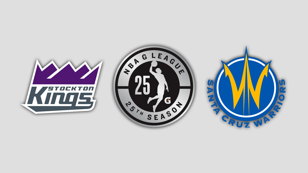 Stockton Kings vs Santa Cruz Warriors poster