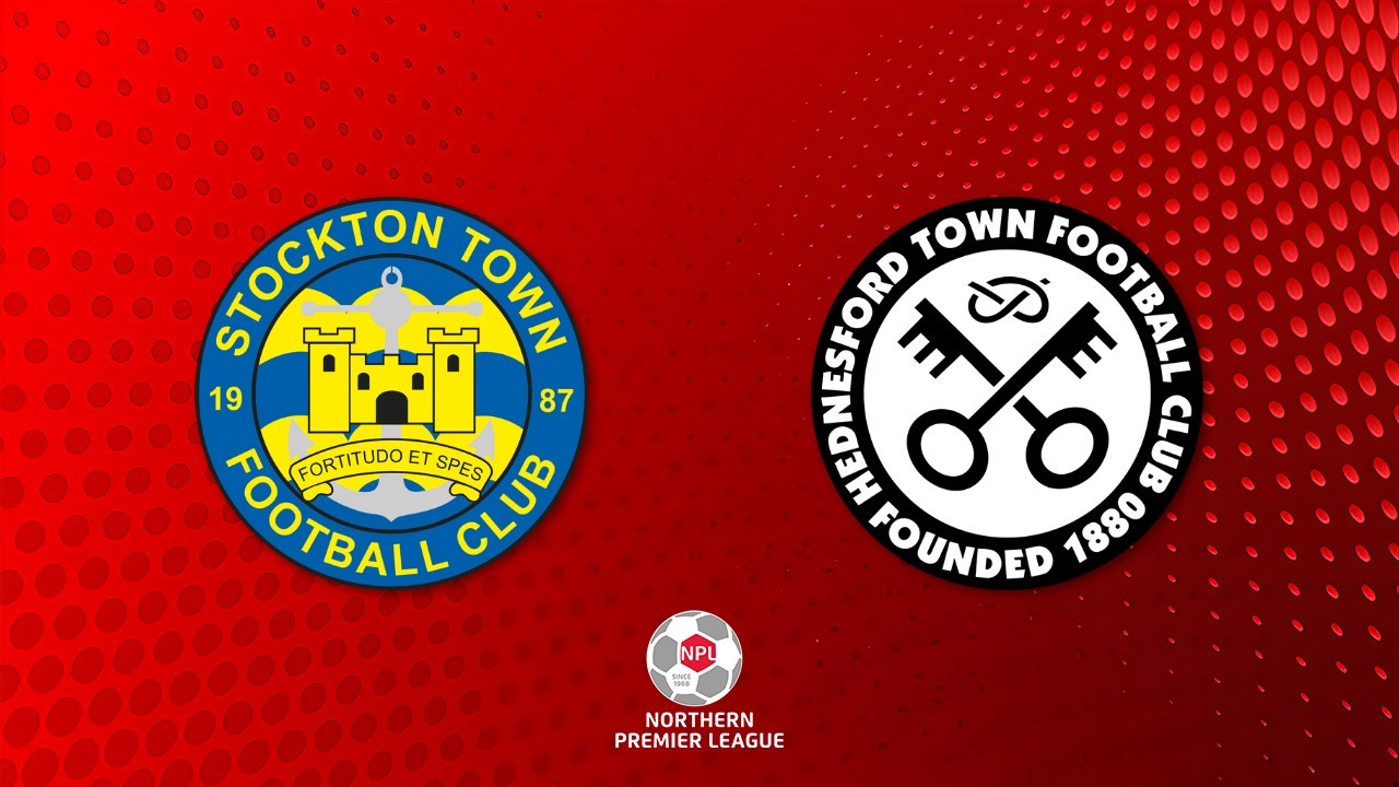 Stockton Town vs Hednesford Town poster