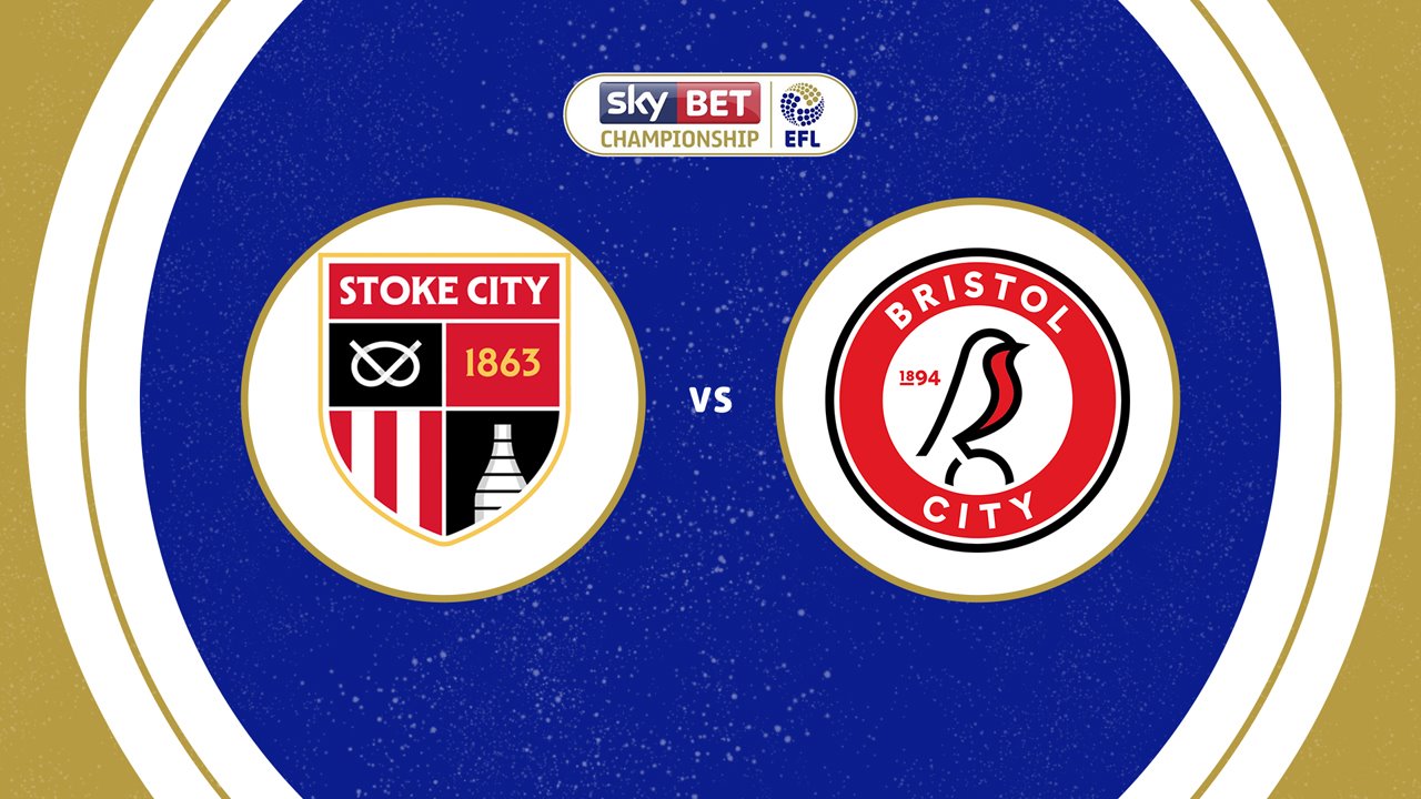 Stoke City vs Bristol City poster