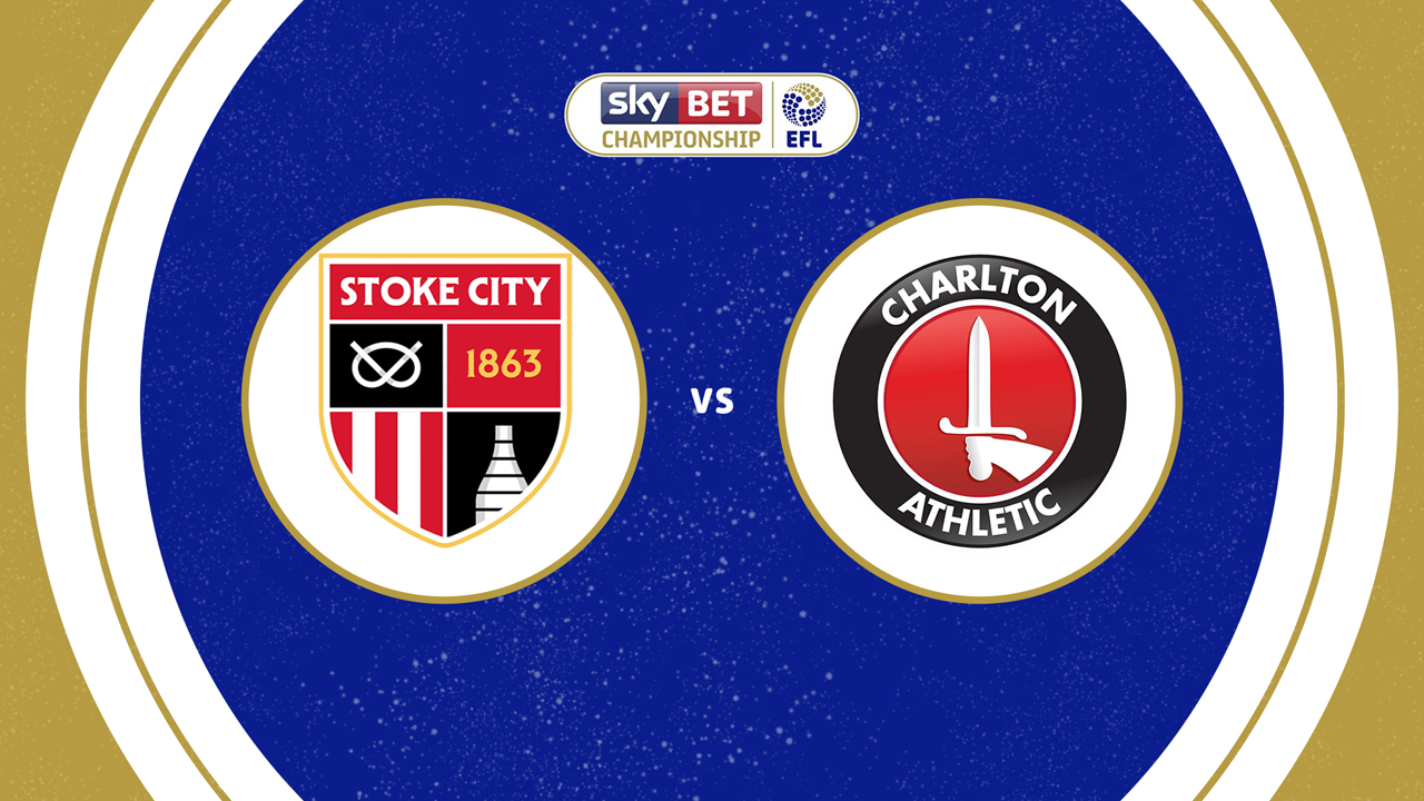 Stoke City vs Charlton Athletic poster