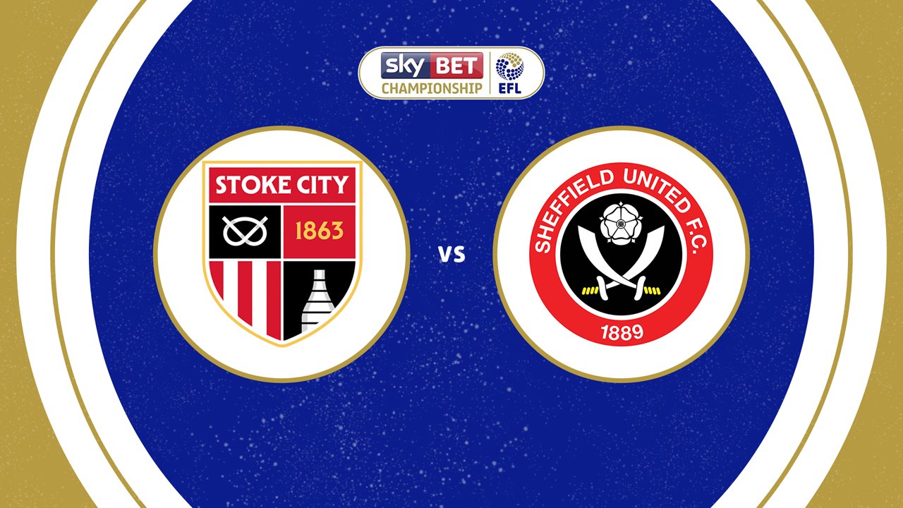Stoke City vs Sheffield United poster