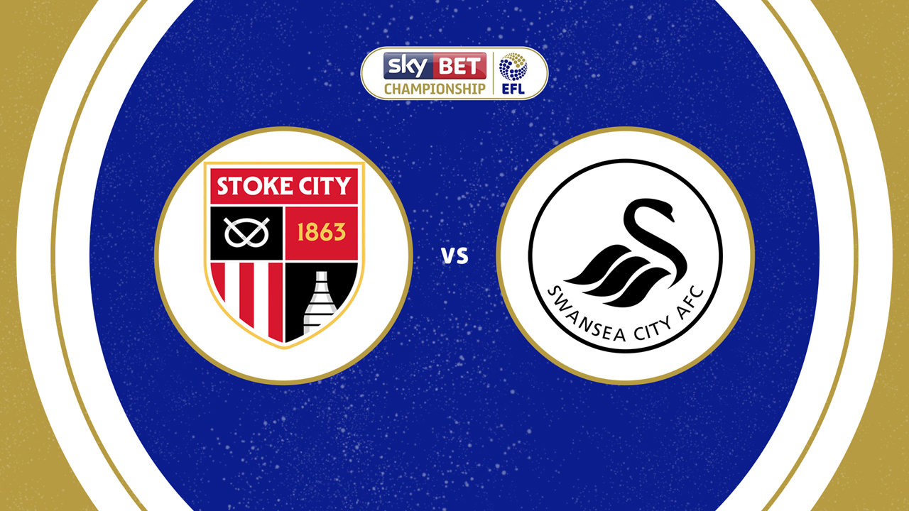 Stoke City vs Swansea City poster