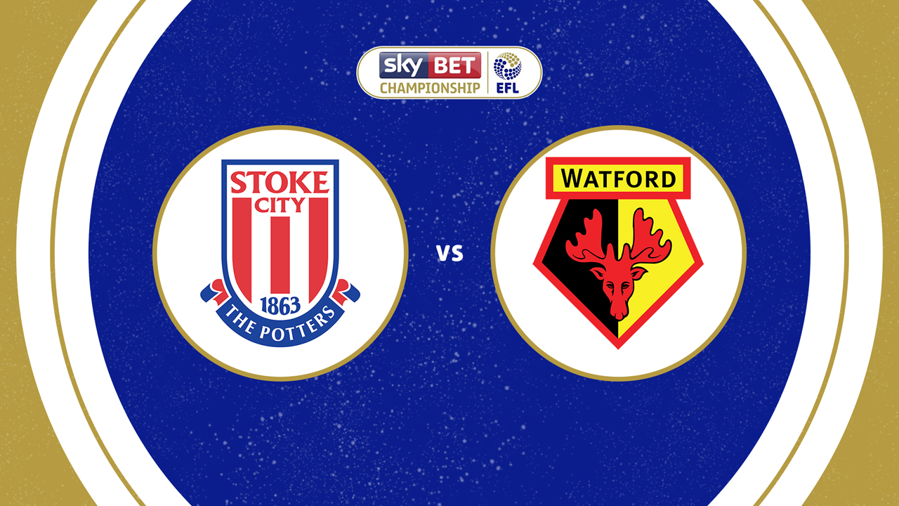 Stoke City vs Watford poster