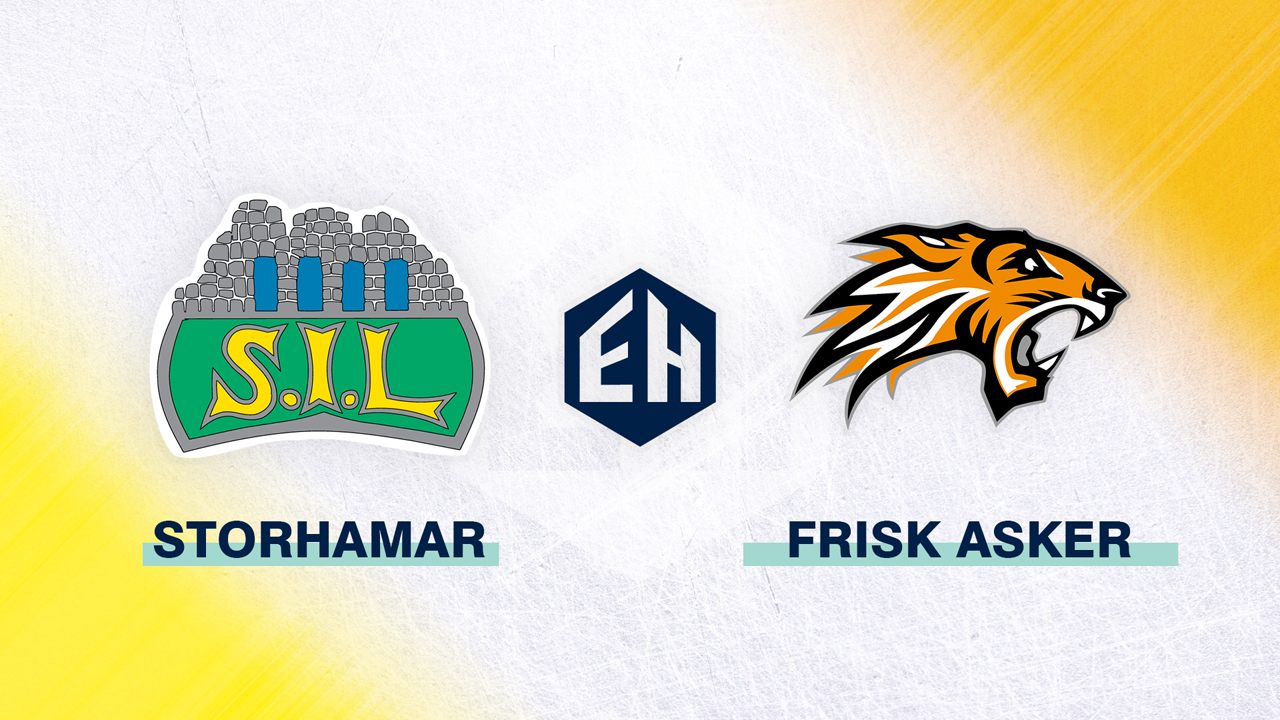 Storhamar vs Frisk Asker poster