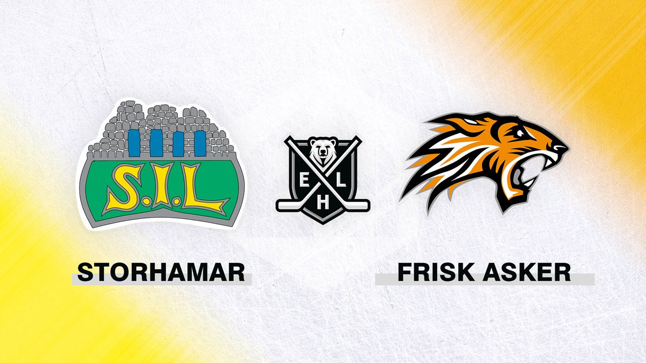 Storhamar vs Frisk Asker poster