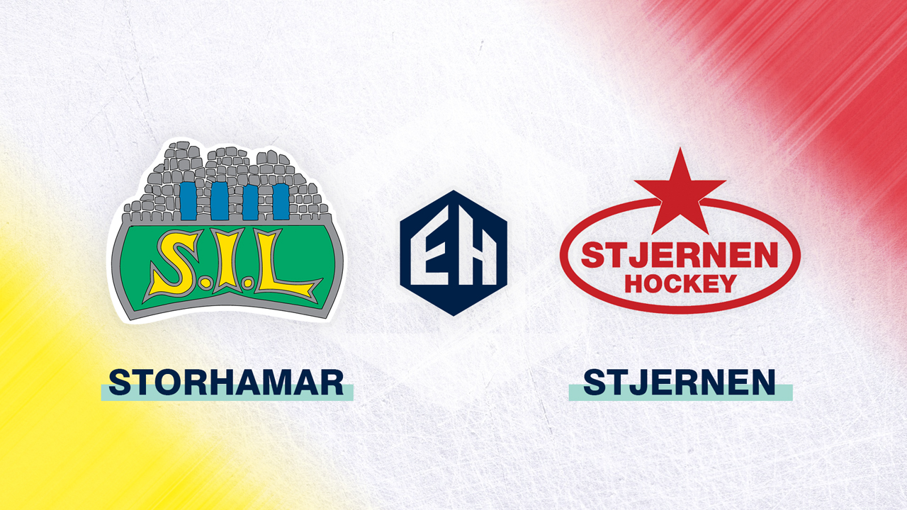 Storhamar vs Stjernen poster