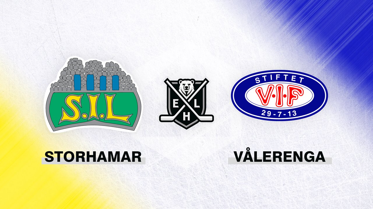 Storhamar vs Vålerenga poster