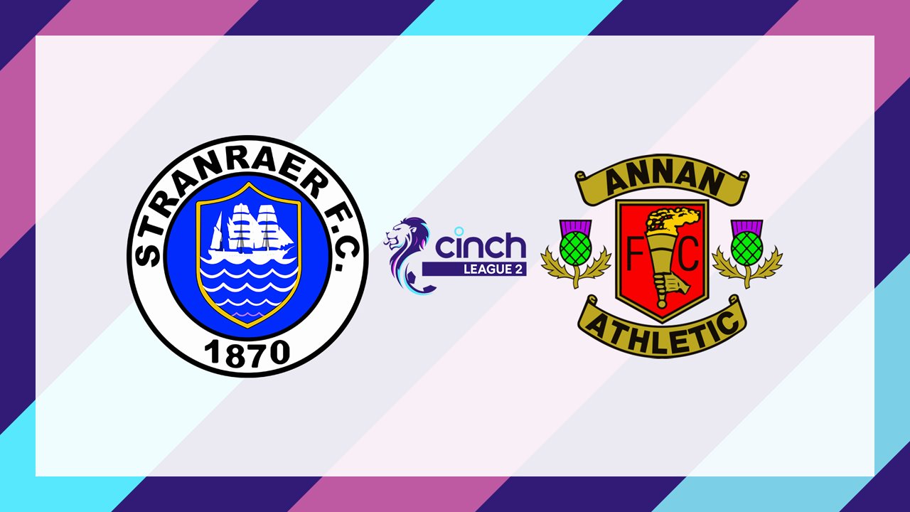 Stranraer vs Annan Athletic poster