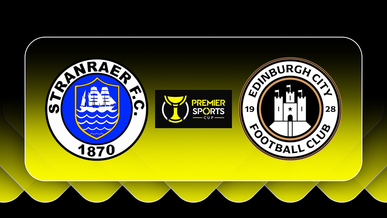 Stranraer vs Edinburgh City poster