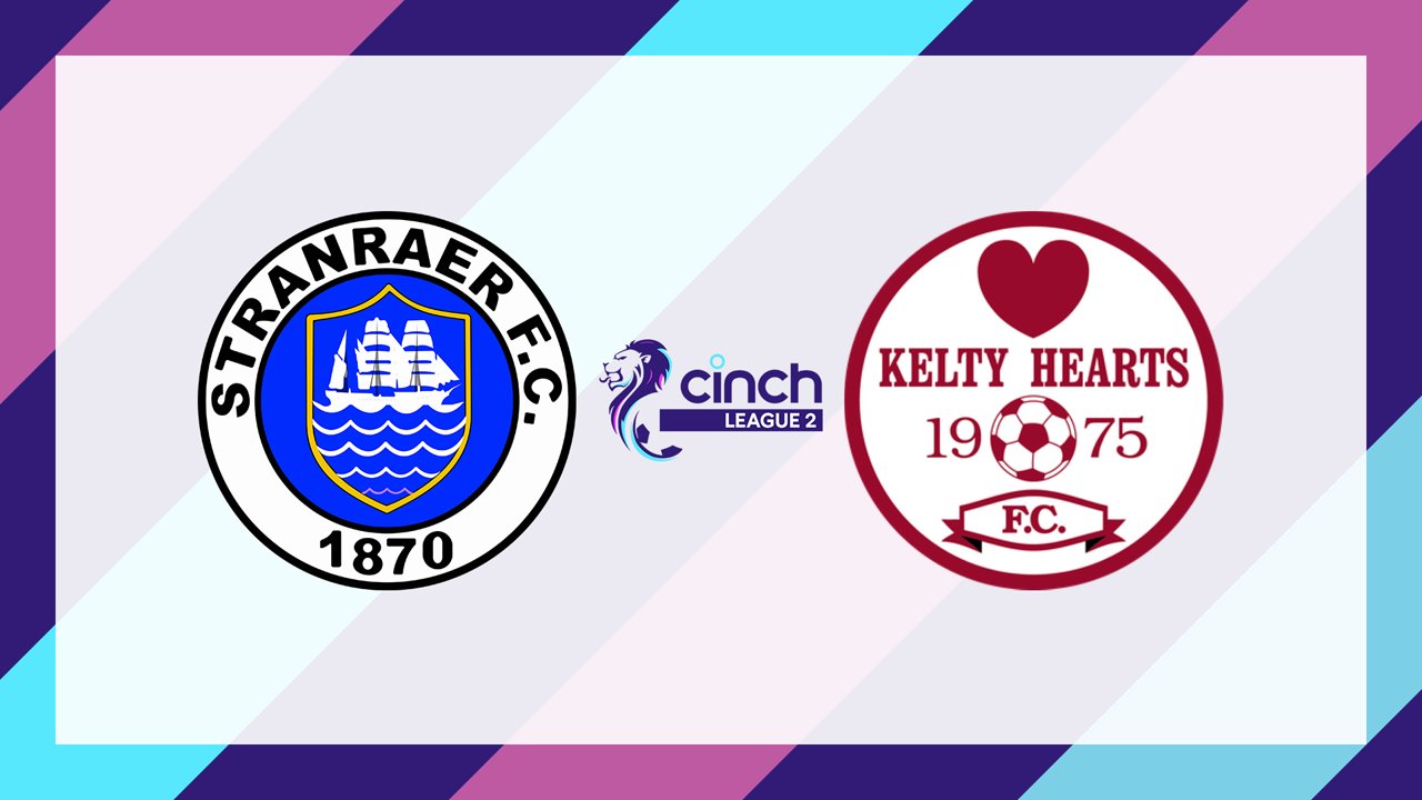 Stranraer vs Kelty Hearts poster