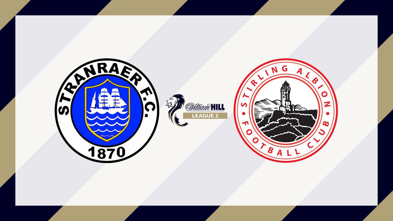 Stranraer vs Stirling Albion poster