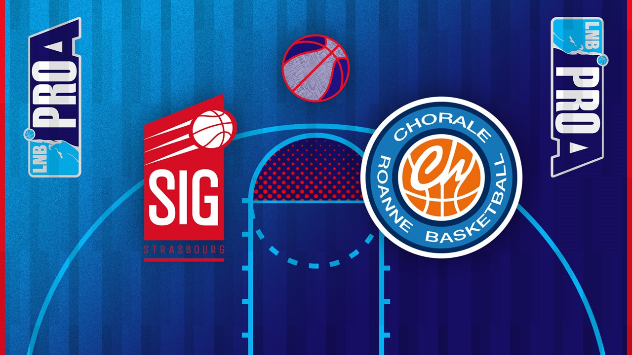 Strasbourg vs Chorale Roanne Basket poster