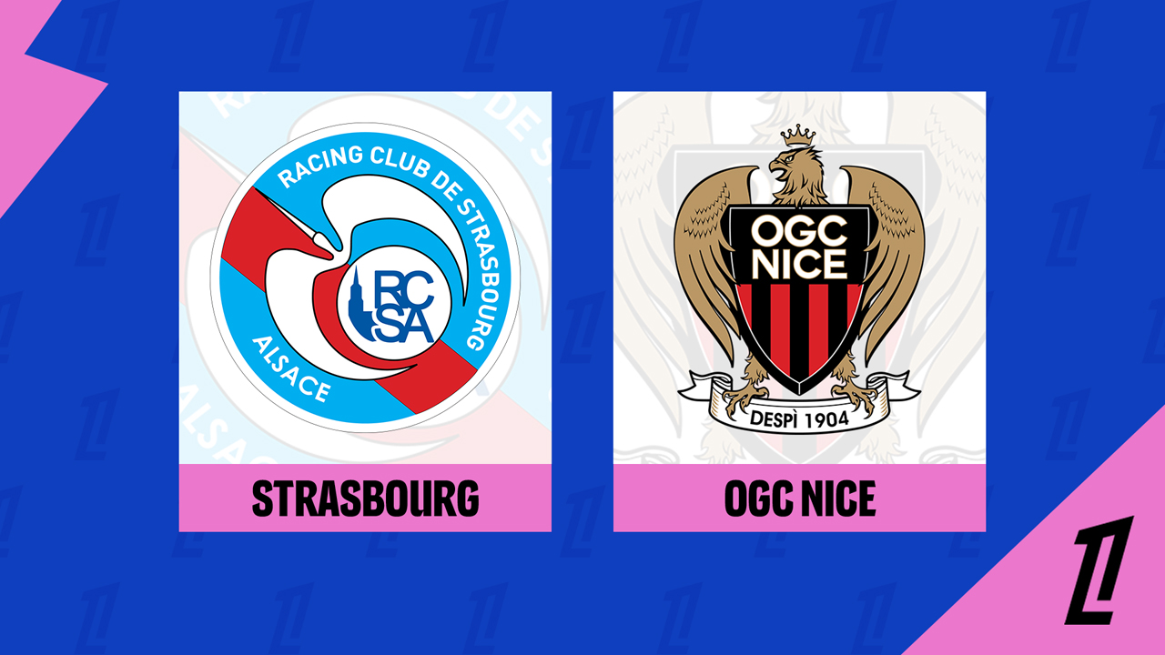 Strasbourg vs Nice poster