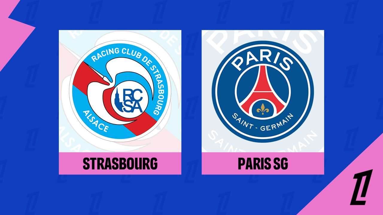 Strasbourg vs Paris SG poster
