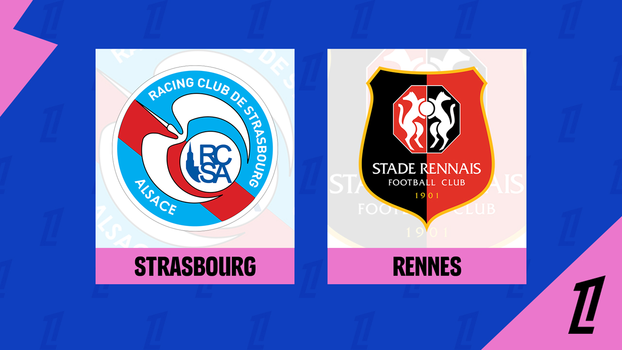 Strasbourg vs Rennes poster