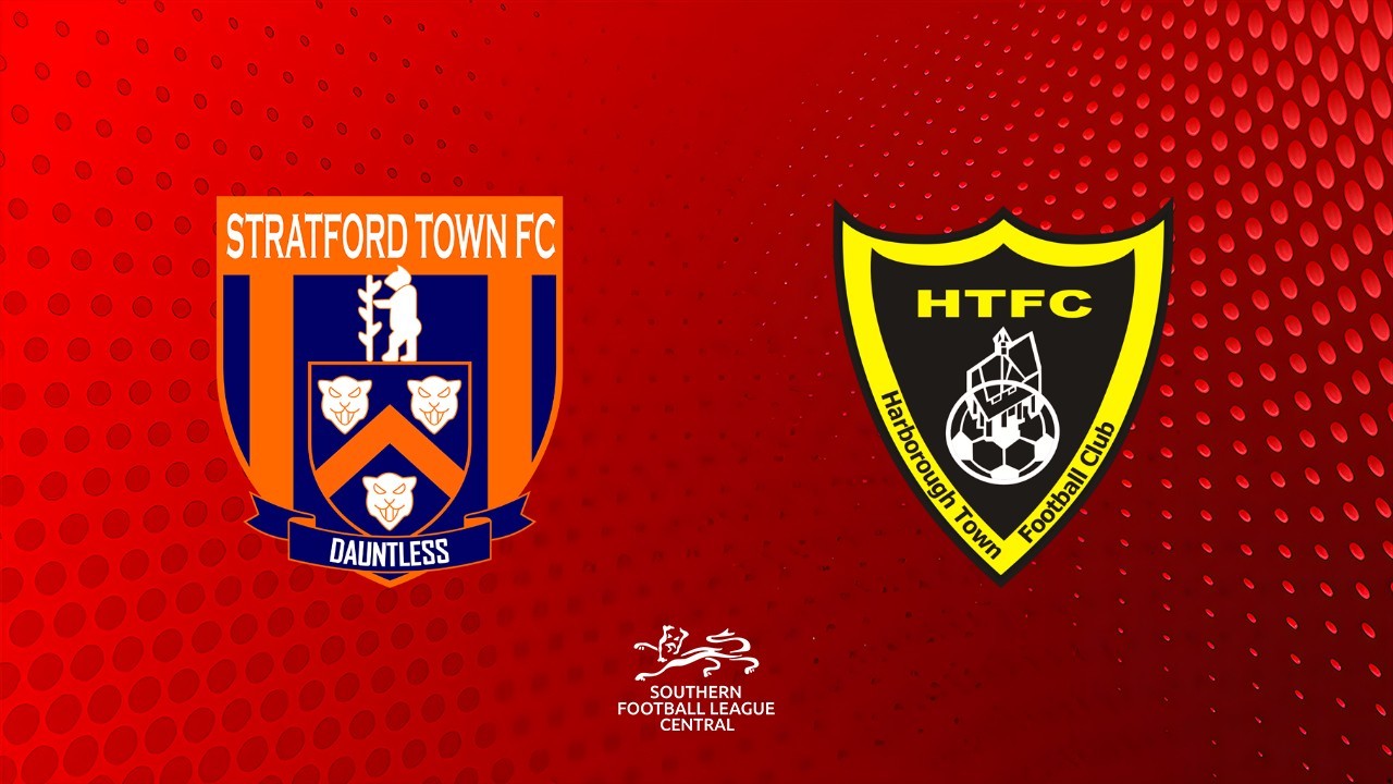 Stratford Town vs Harborough Town poster