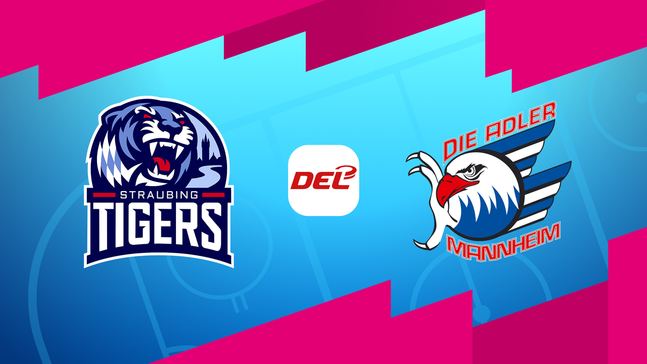 Straubing Tigers vs Adler Mannheim poster