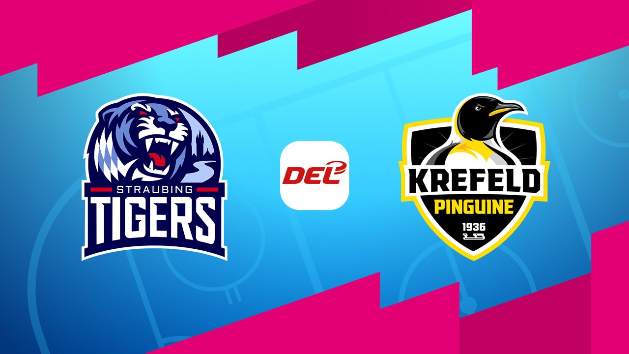 Straubing Tigers vs Krefeld Pinguine poster