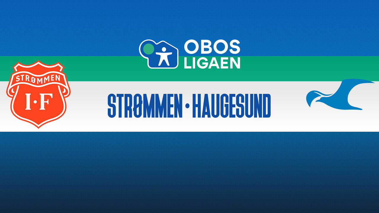 Strømmen vs Haugesund poster