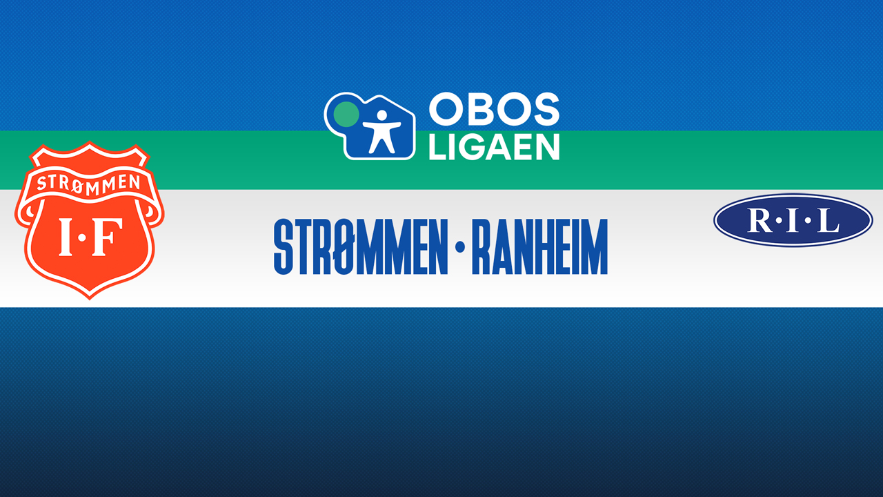 Strømmen vs Ranheim poster