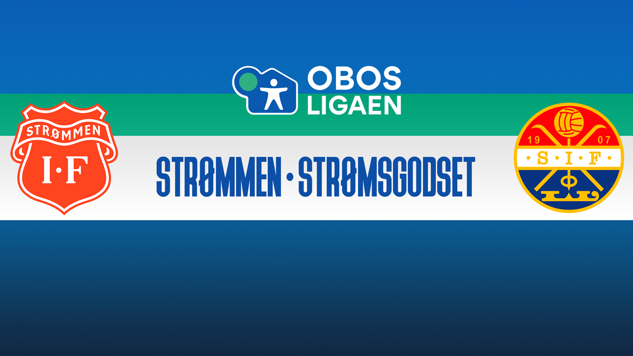 Strømmen vs Strømsgodset poster