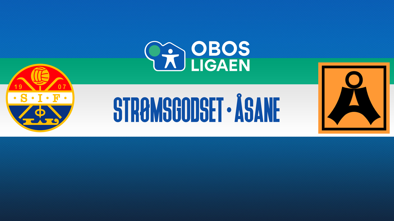 Strømsgodset vs Åsane poster