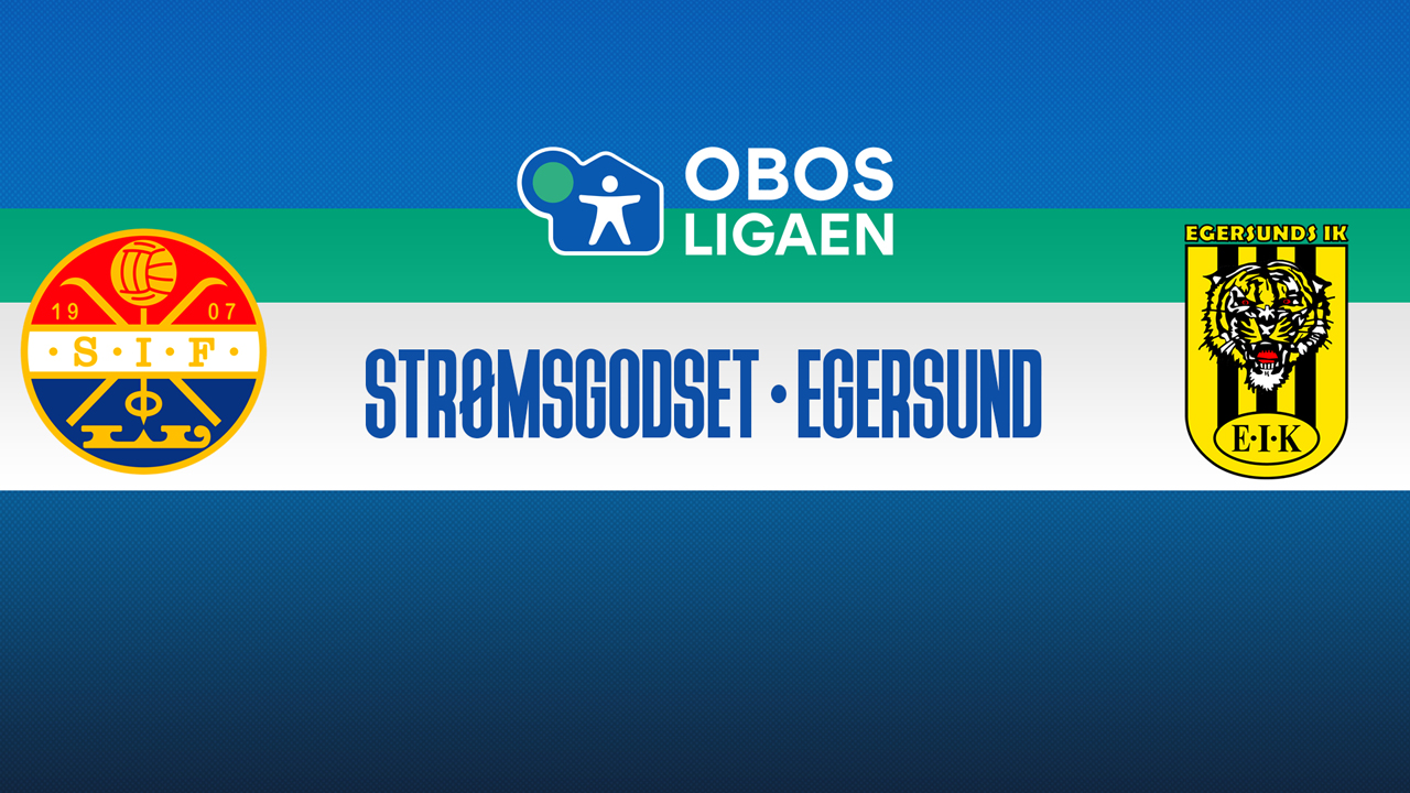 Strømsgodset vs Egersund poster