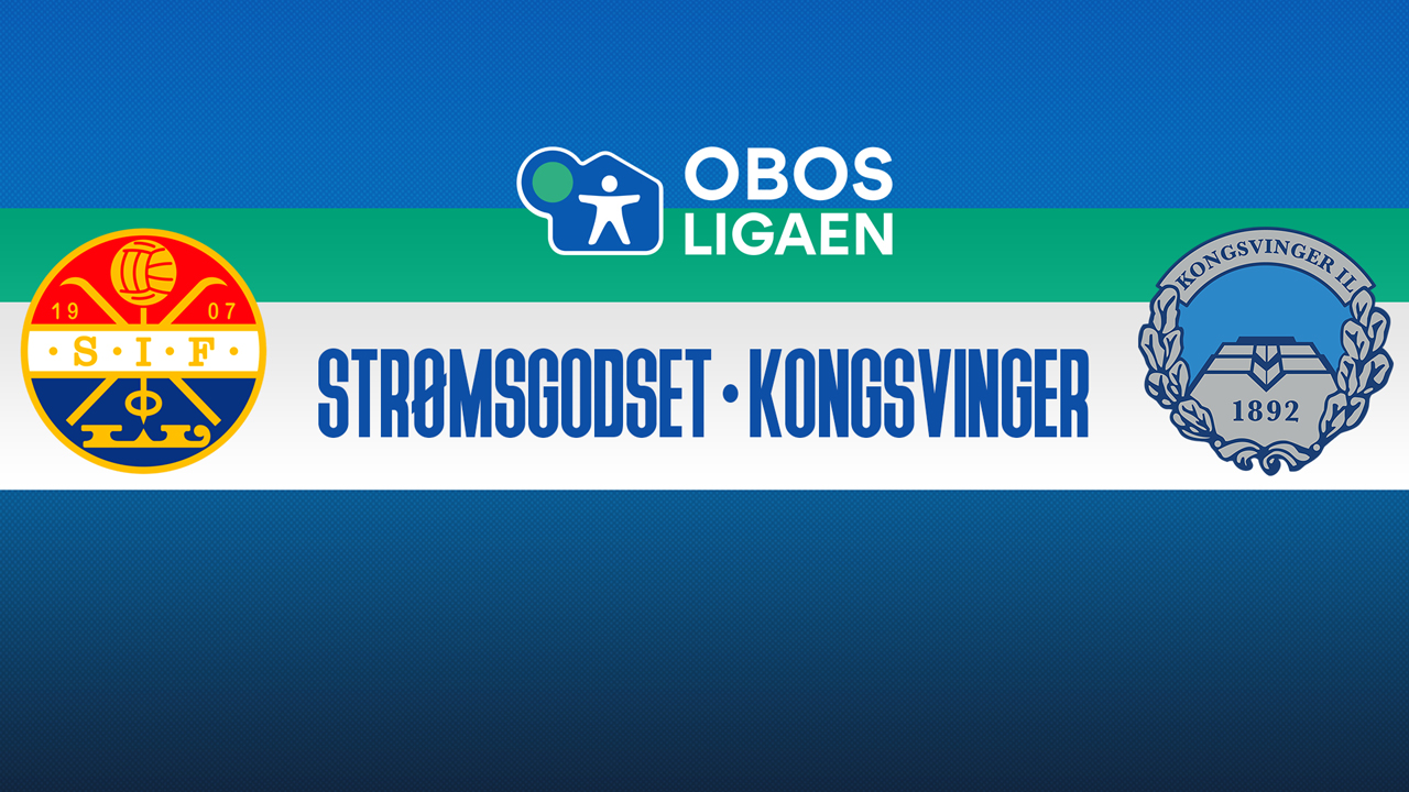 Strømsgodset vs Kongsvinger poster