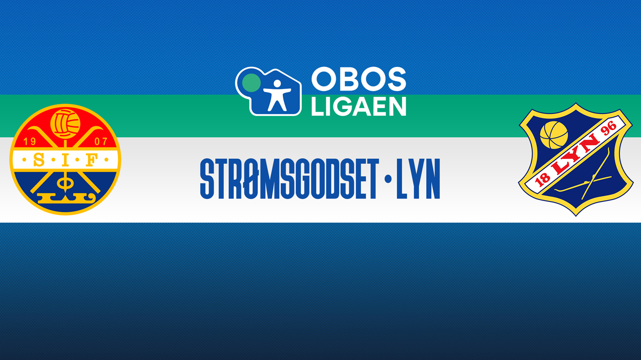 Strømsgodset vs Lyn poster
