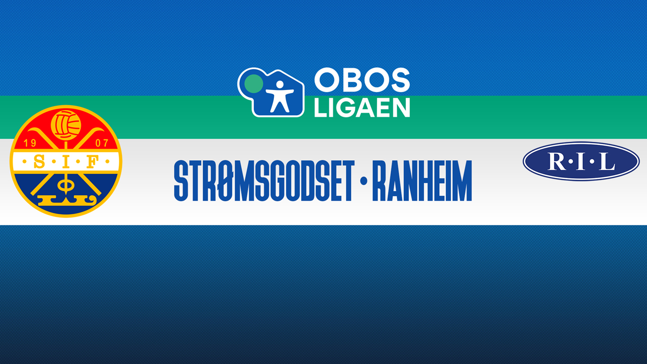 Strømsgodset vs Ranheim poster