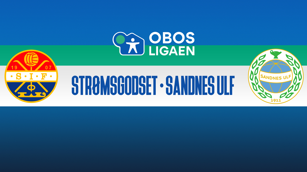Strømsgodset vs Sandnes Ulf poster