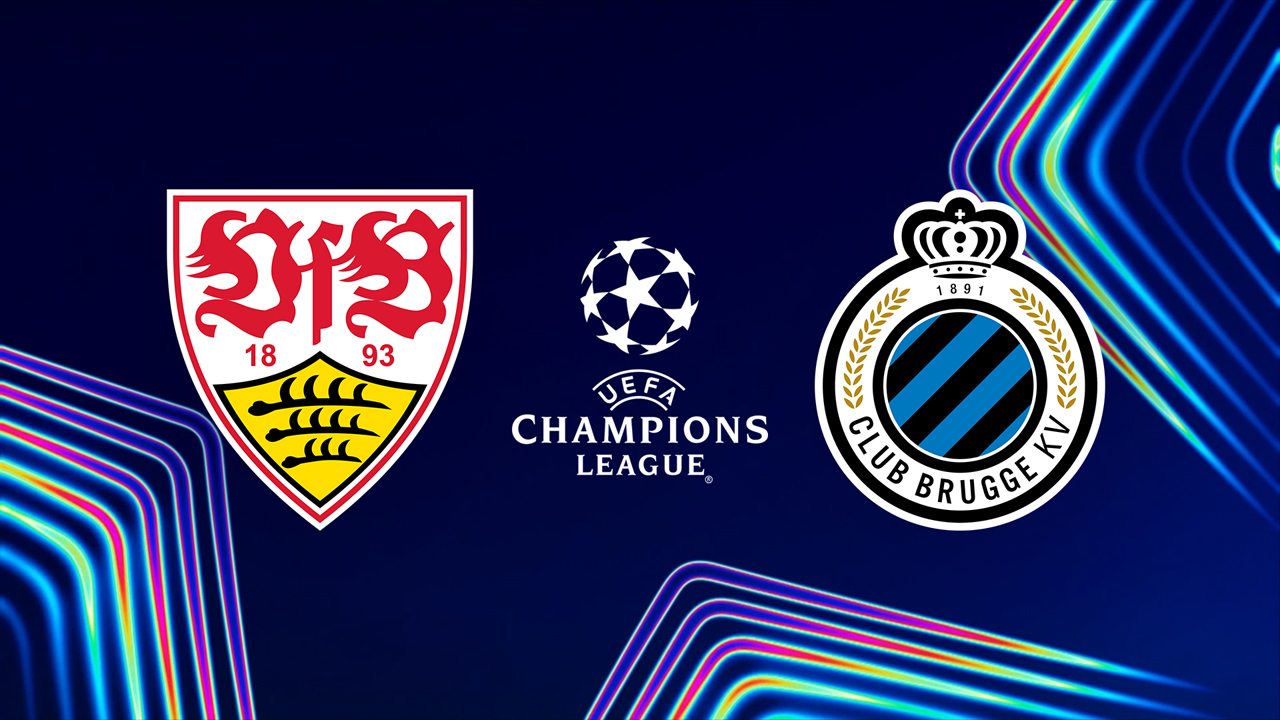 Stuttgart vs Club Brugge poster