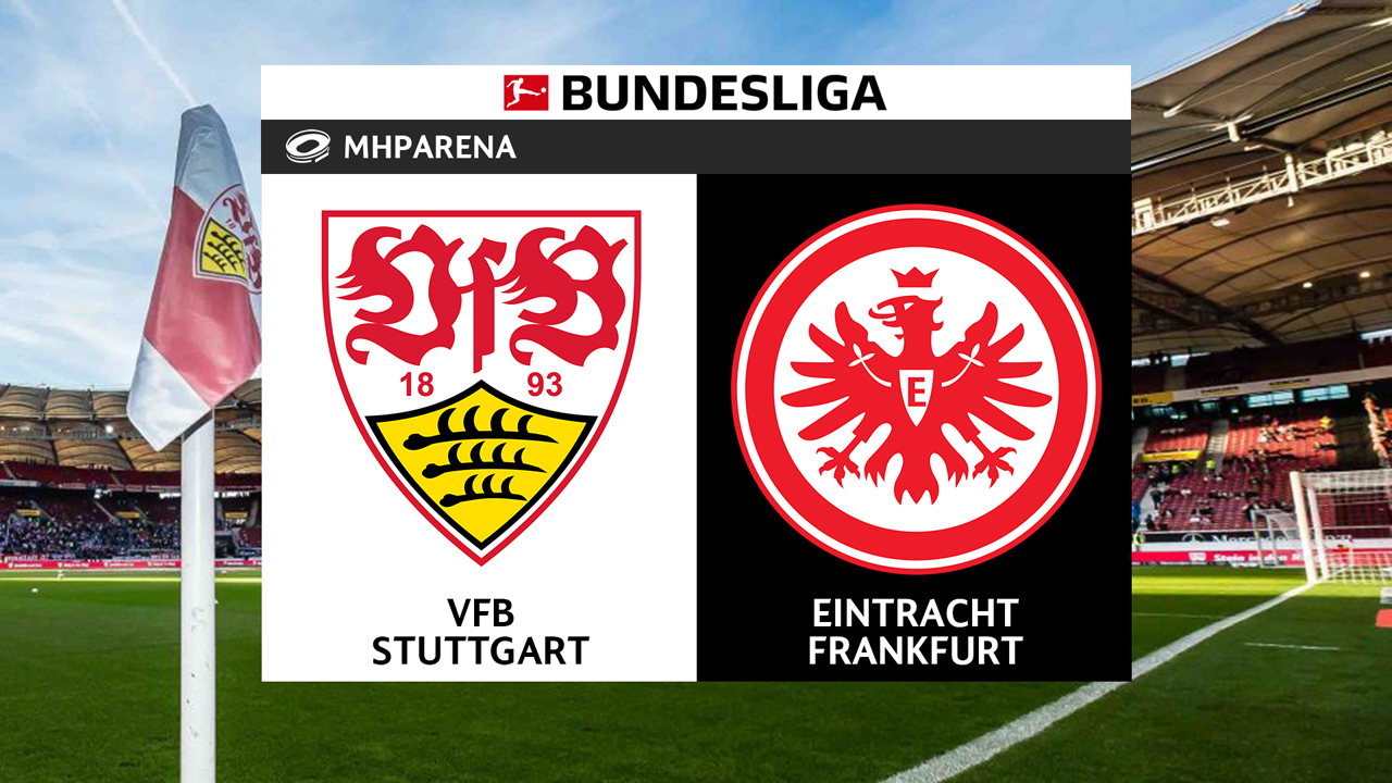 Stuttgart vs Eintracht Frankfurt poster