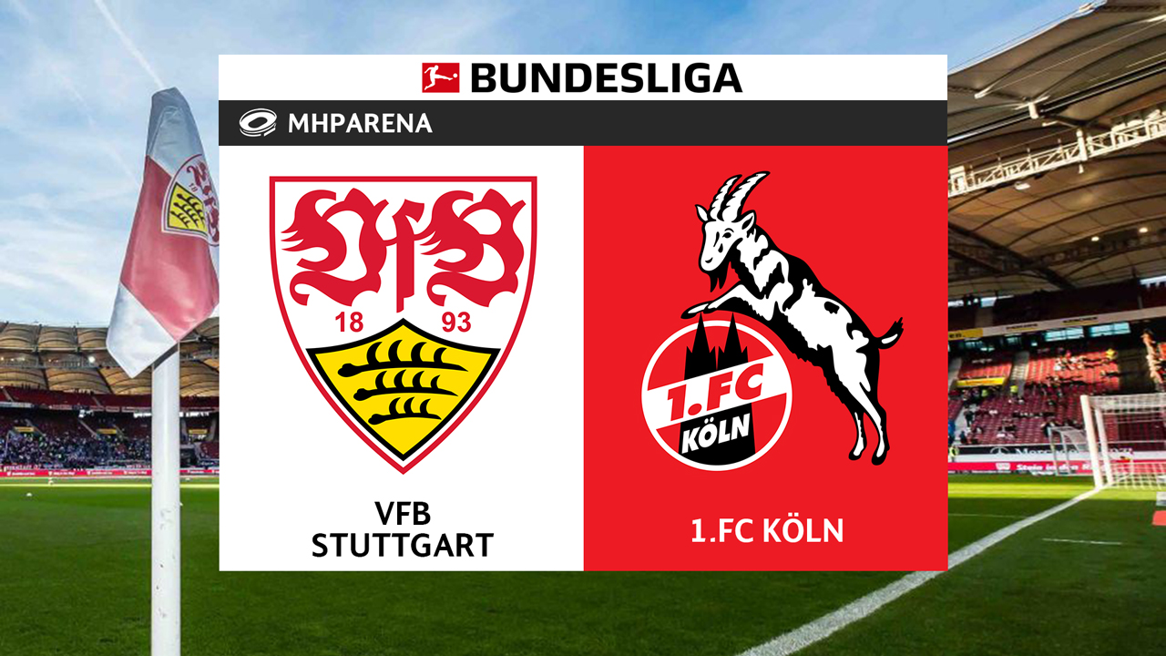 Stuttgart vs FC Köln poster
