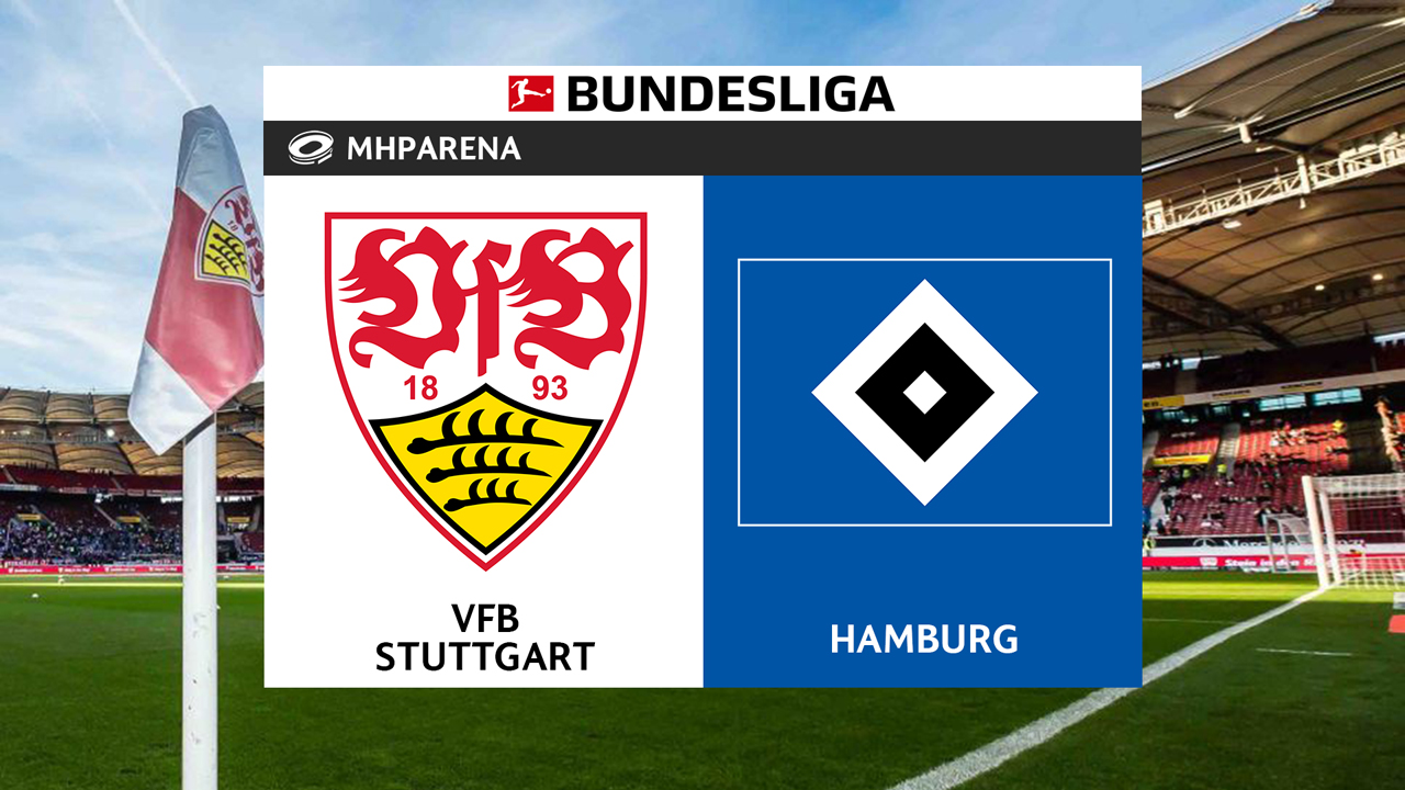 Stuttgart vs Hamburg poster