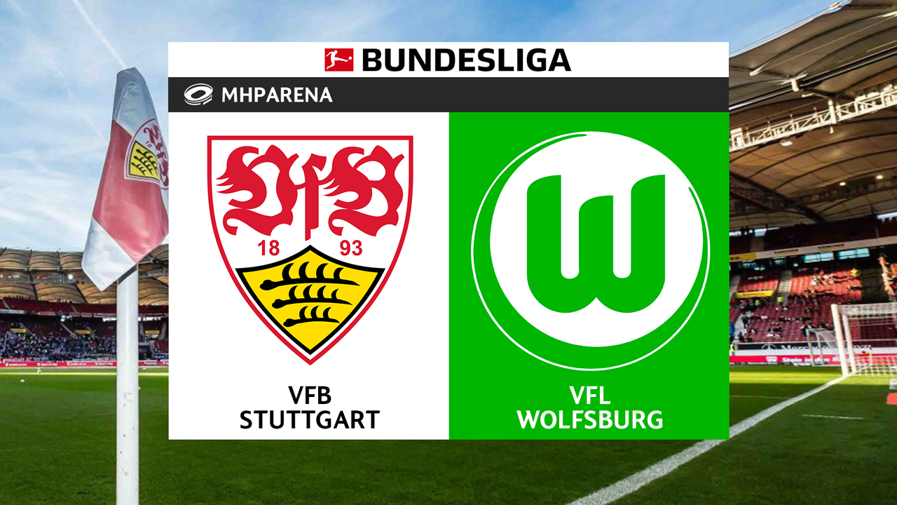 Stuttgart vs Wolfsburg poster