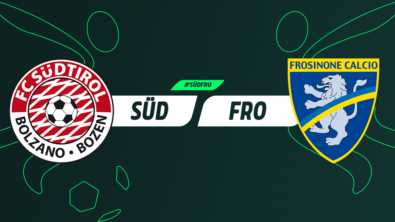 Südtirol vs Frosinone poster