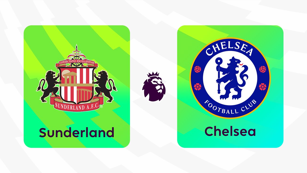 Sunderland vs Chelsea poster