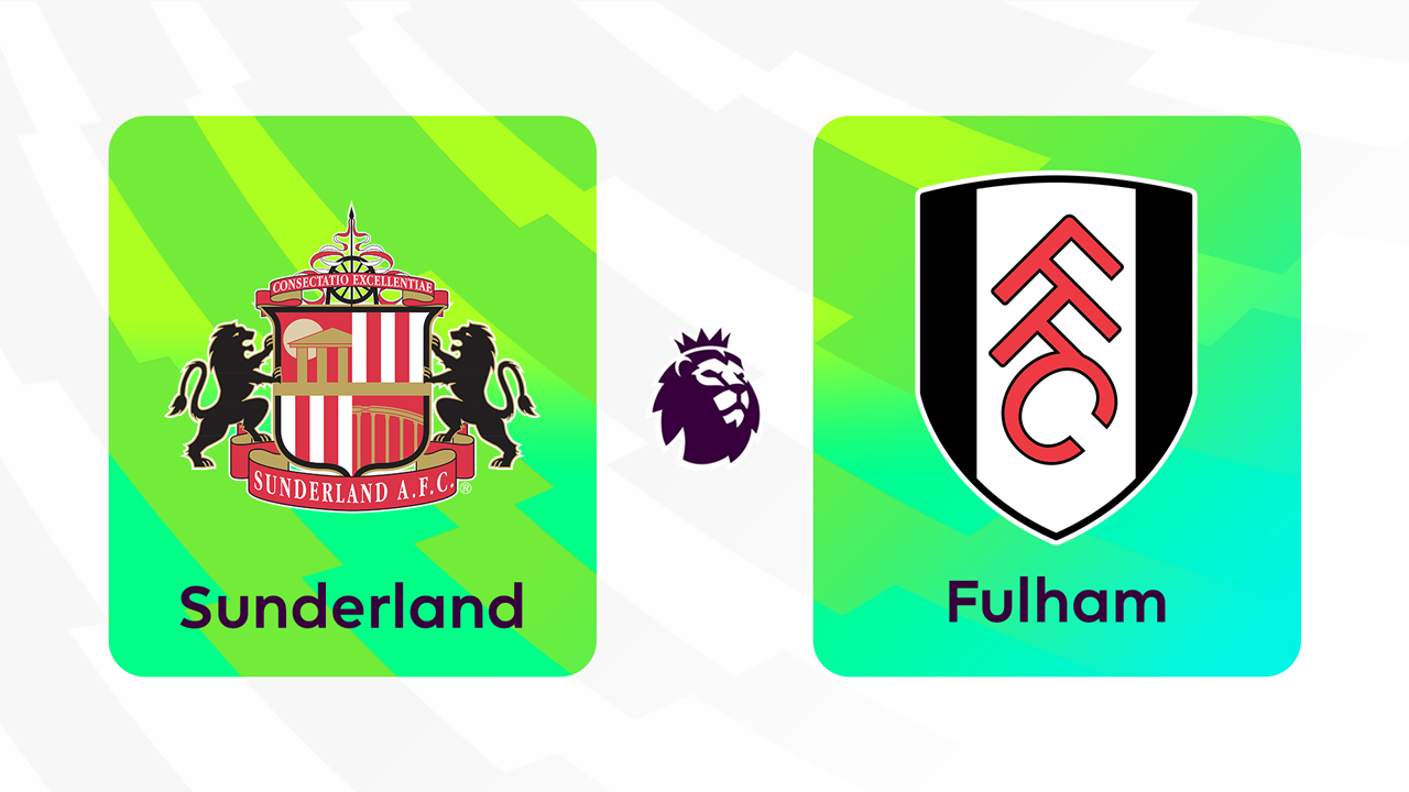 Sunderland vs Fulham poster