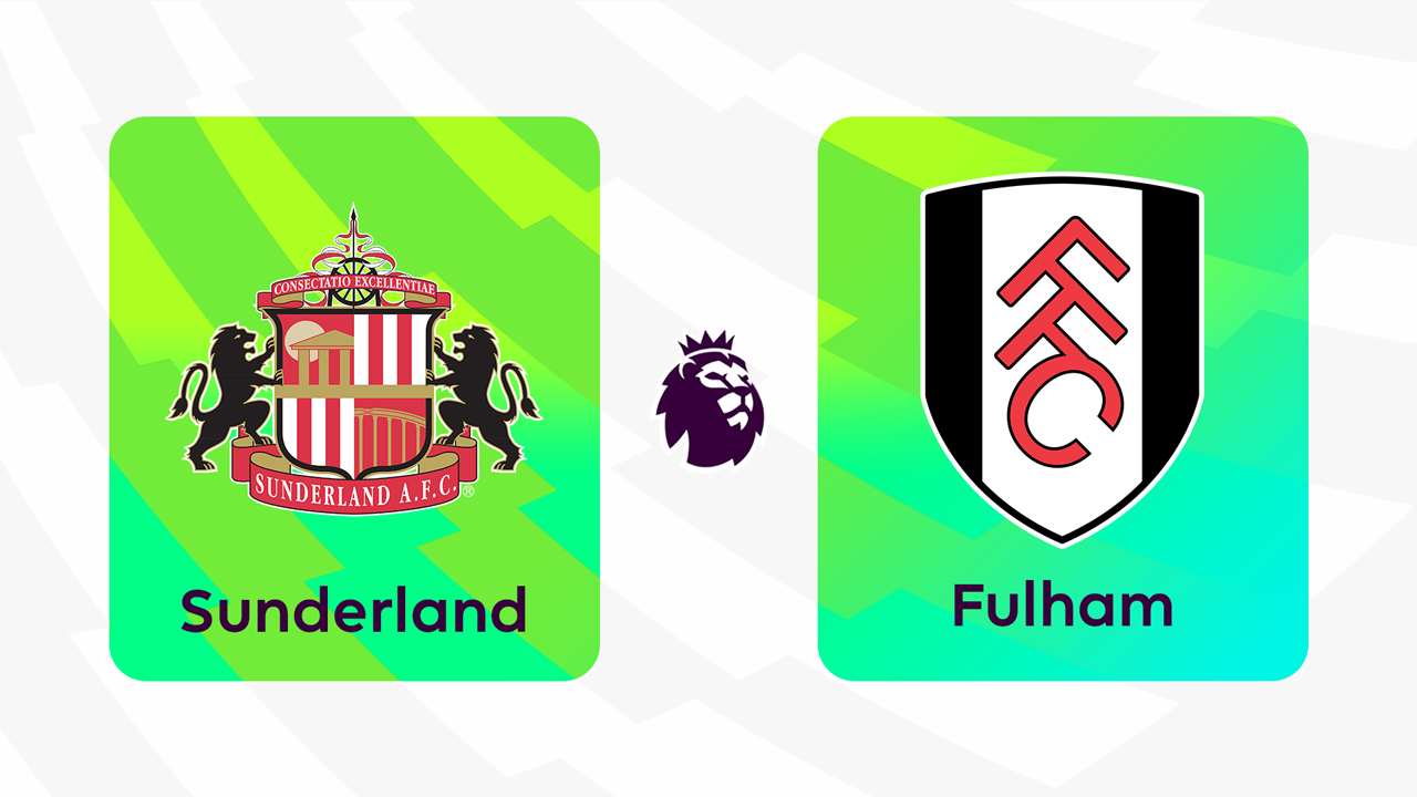 Sunderland vs Fulham poster