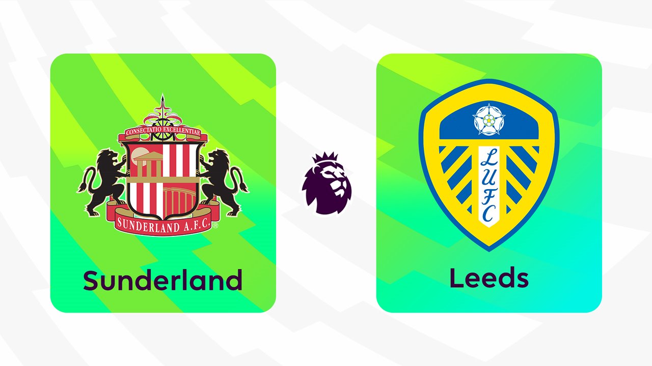 Sunderland vs Leeds United poster