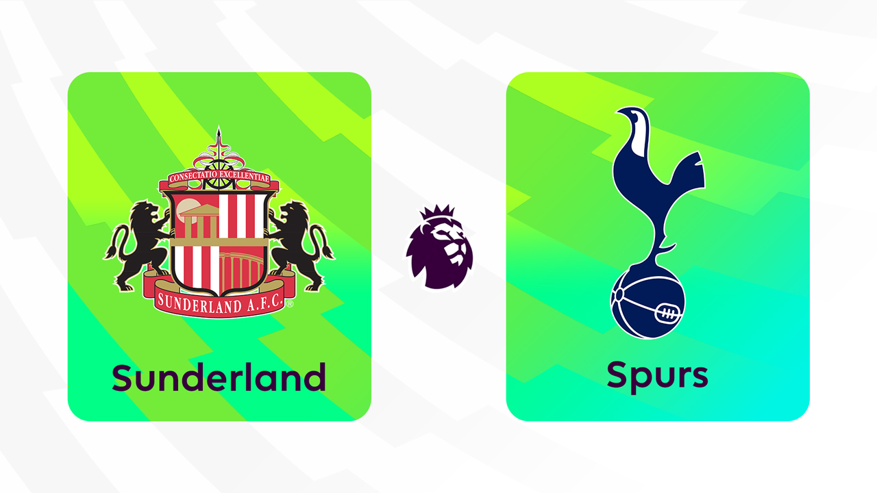 Sunderland vs Tottenham Hotspur poster